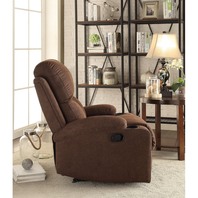 Lark Manor Kingsdown 37" Wide Velvet Manual Standard Recliner & Reviews